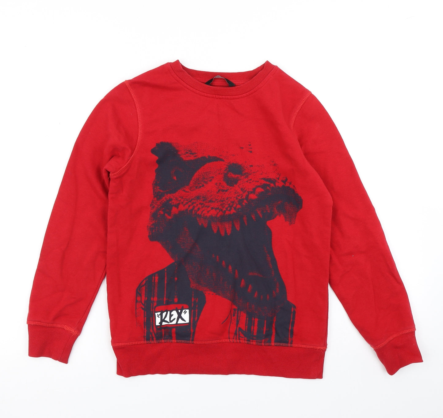 Goerge Boys Red   Pullover Sweatshirt Size 9-10 Years  - T-Rex