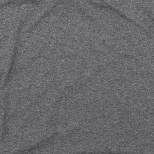 Bluezoo Girls Grey   Cropped T-Shirt Size 5-6 Years