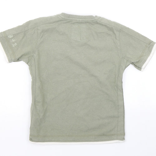NEXT Boys Green   Basic T-Shirt Size 6 Years