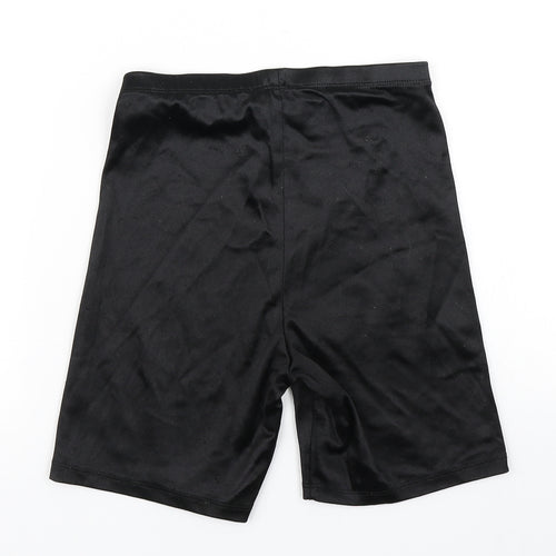 Topshop Womens Black   Biker Shorts Size 6
