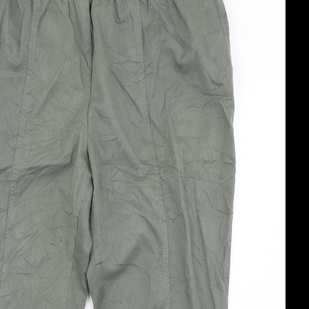 Damart Womens Green   Cargo Trousers Size 26 L25 in