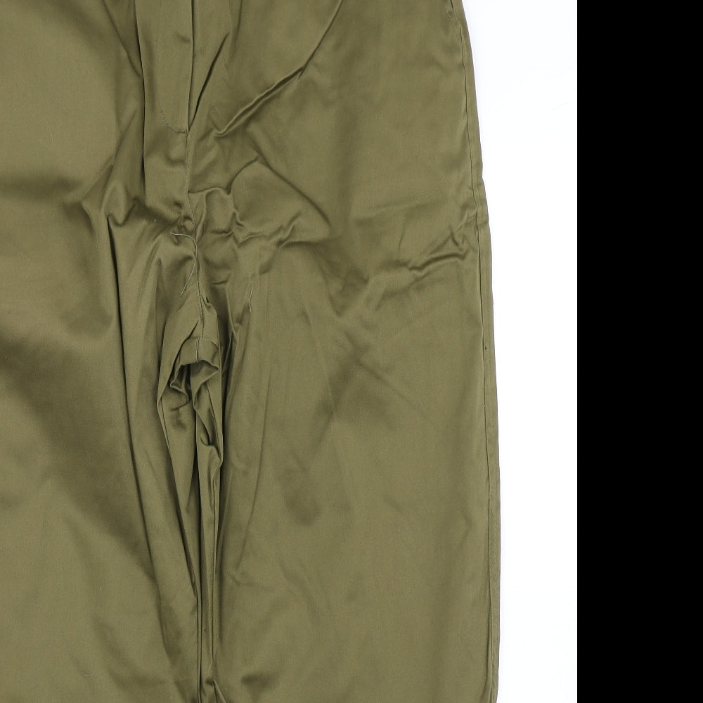 Moose Mens Green   Track Pants Trousers Size 34 in L25 in