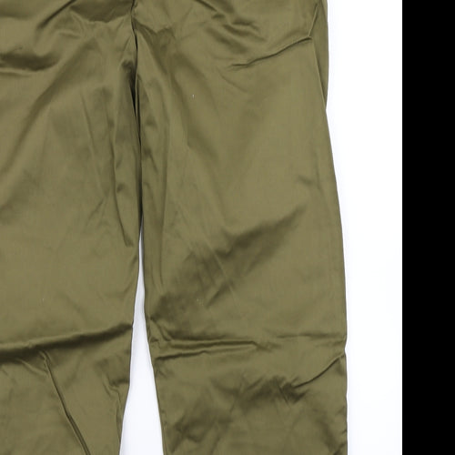 Moose Mens Green   Track Pants Trousers Size 34 in L25 in