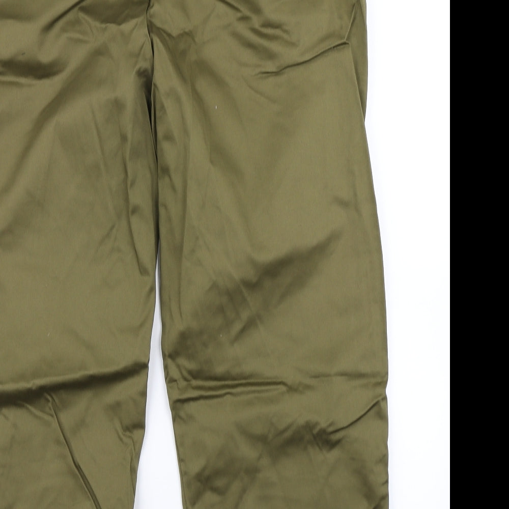 Moose Mens Green   Track Pants Trousers Size 34 in L25 in