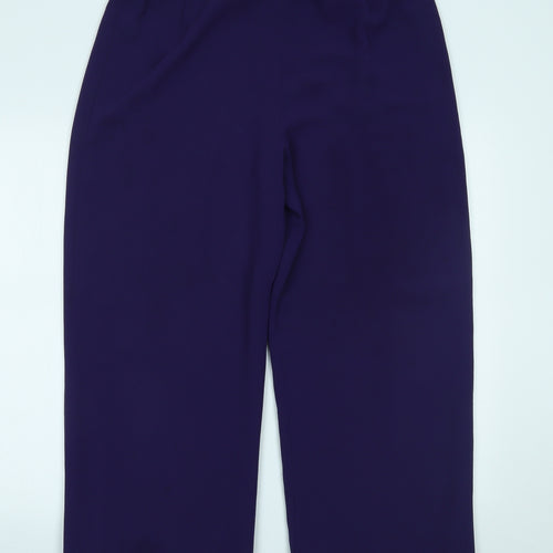 Jacques Vert Womens Purple   Trousers  Size 16 L30 in