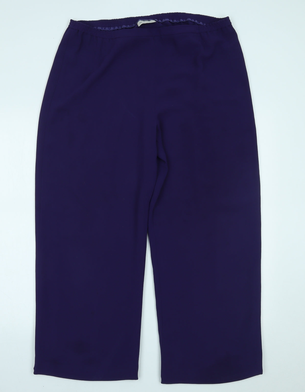 Jacques Vert Womens Purple   Trousers  Size 16 L30 in