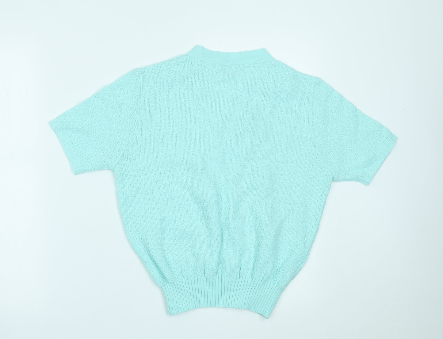 Preworn Womens Blue   Basic T-Shirt Size 8