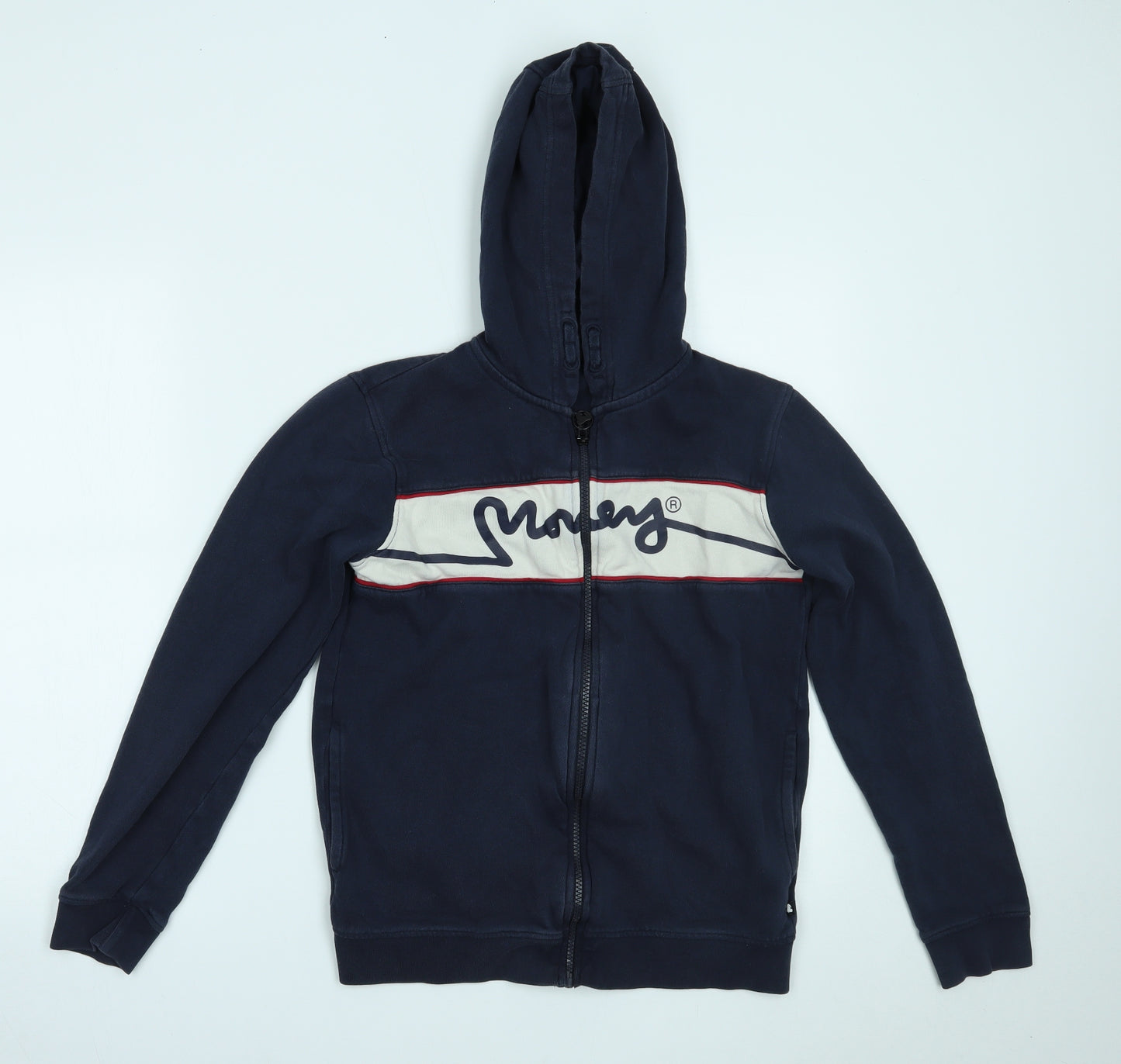 Money Boys Blue   Basic Jacket Jacket Size 12-13 Years