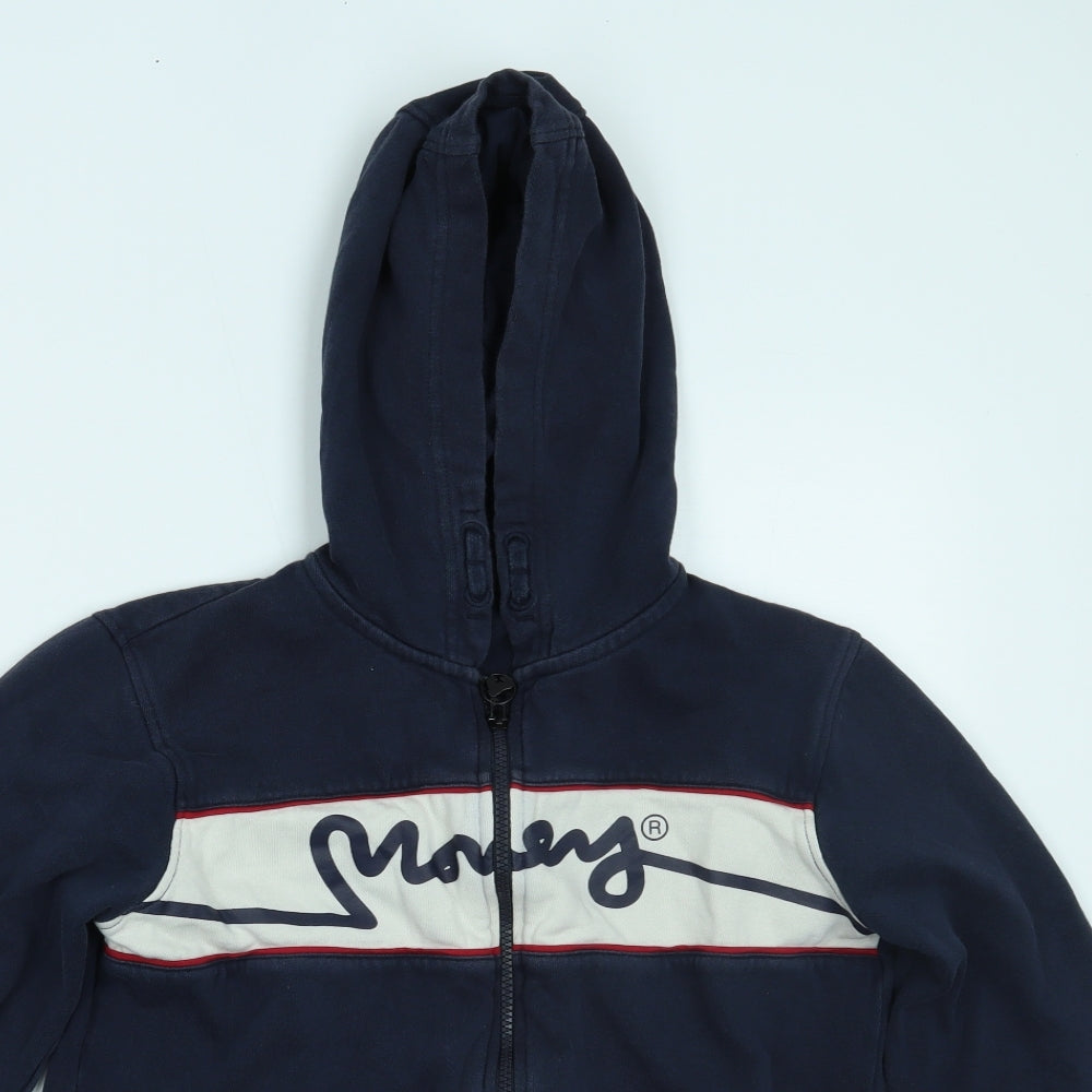 Money Boys Blue   Basic Jacket Jacket Size 12-13 Years