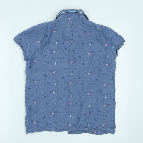 Matalan Girls Blue   Top Pyjama Top Size 14 Years