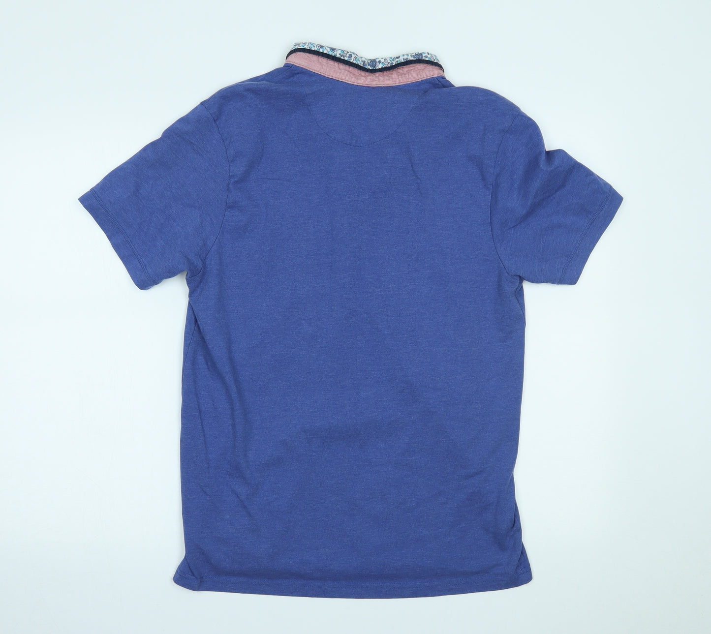 Steel & Jelly Mens Blue    Polo Size L