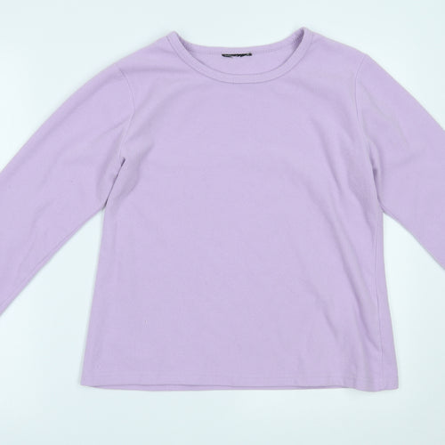 Preworn Womens Purple   Pullover Jumper Size L