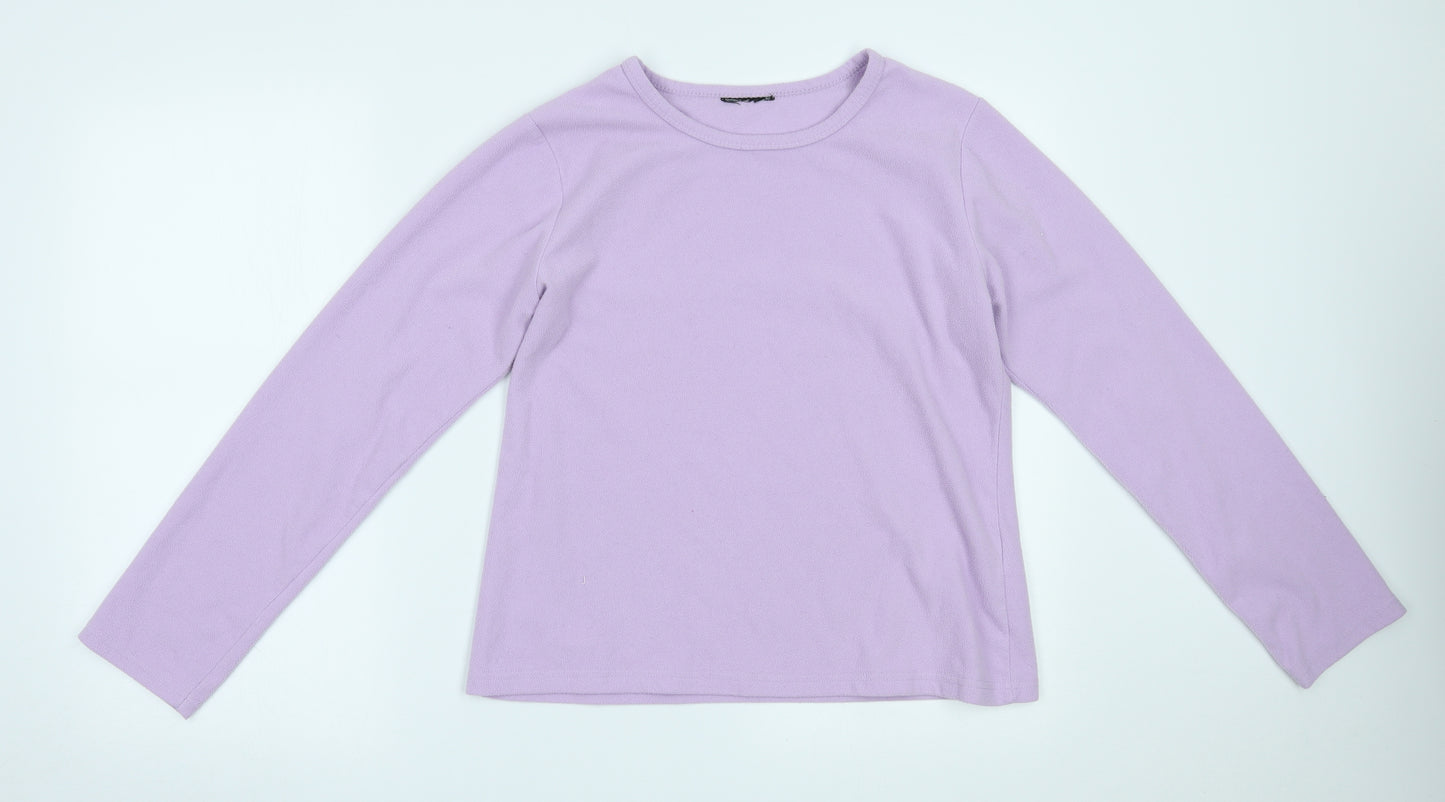 Preworn Womens Purple   Pullover Jumper Size L