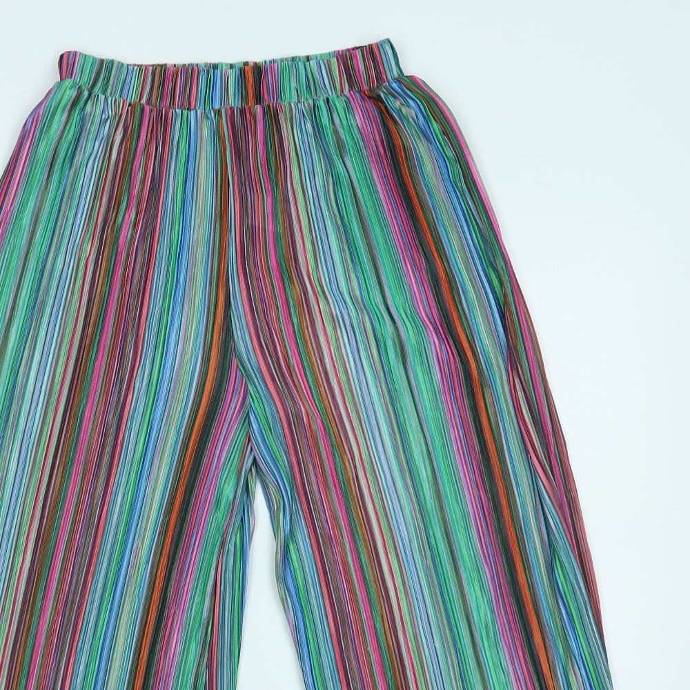 Miss evie Girls Multicoloured Striped   Trousers Size 11-12 Years