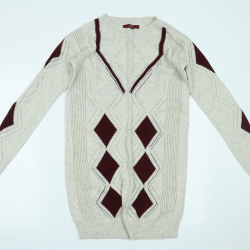 NEXT Womens Beige   Pullover Jumper Size 12