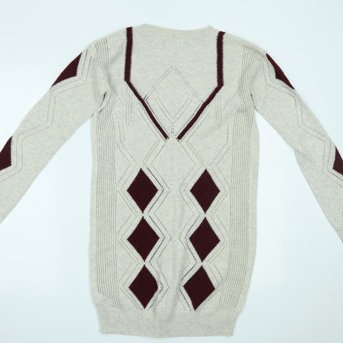 NEXT Womens Beige   Pullover Jumper Size 12