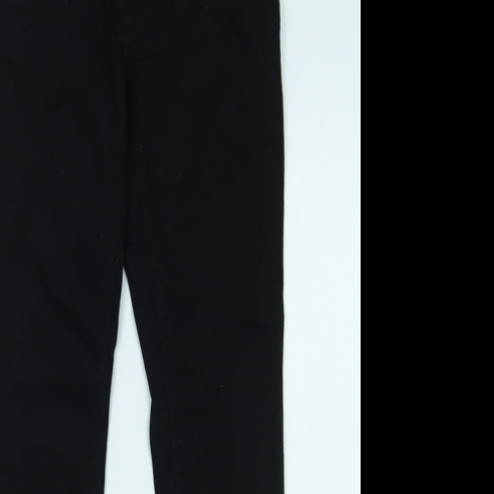 NEXT Womens Black  Denim Skinny Jeans Size 10 L28 in