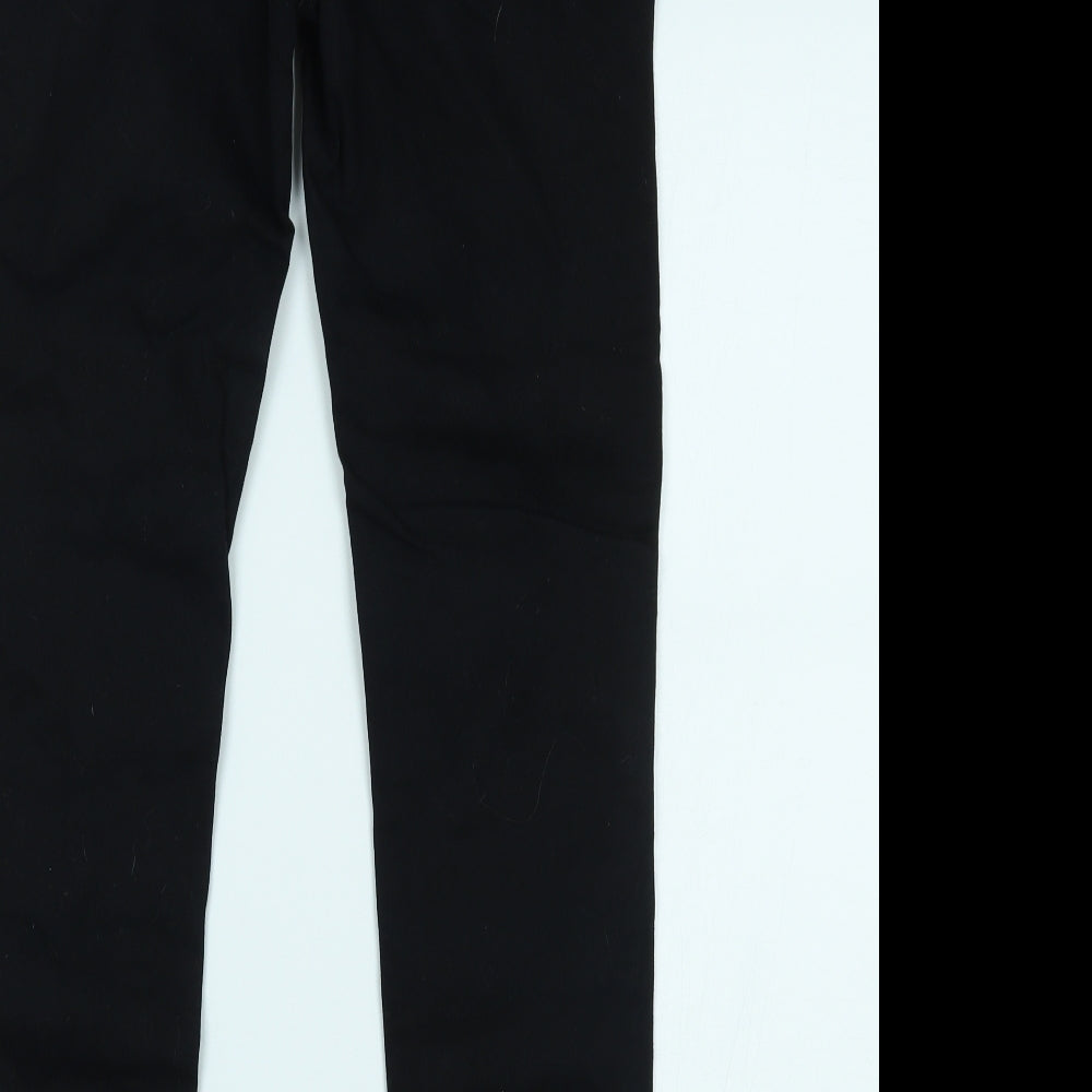 NEXT Womens Black  Denim Skinny Jeans Size 10 L28 in