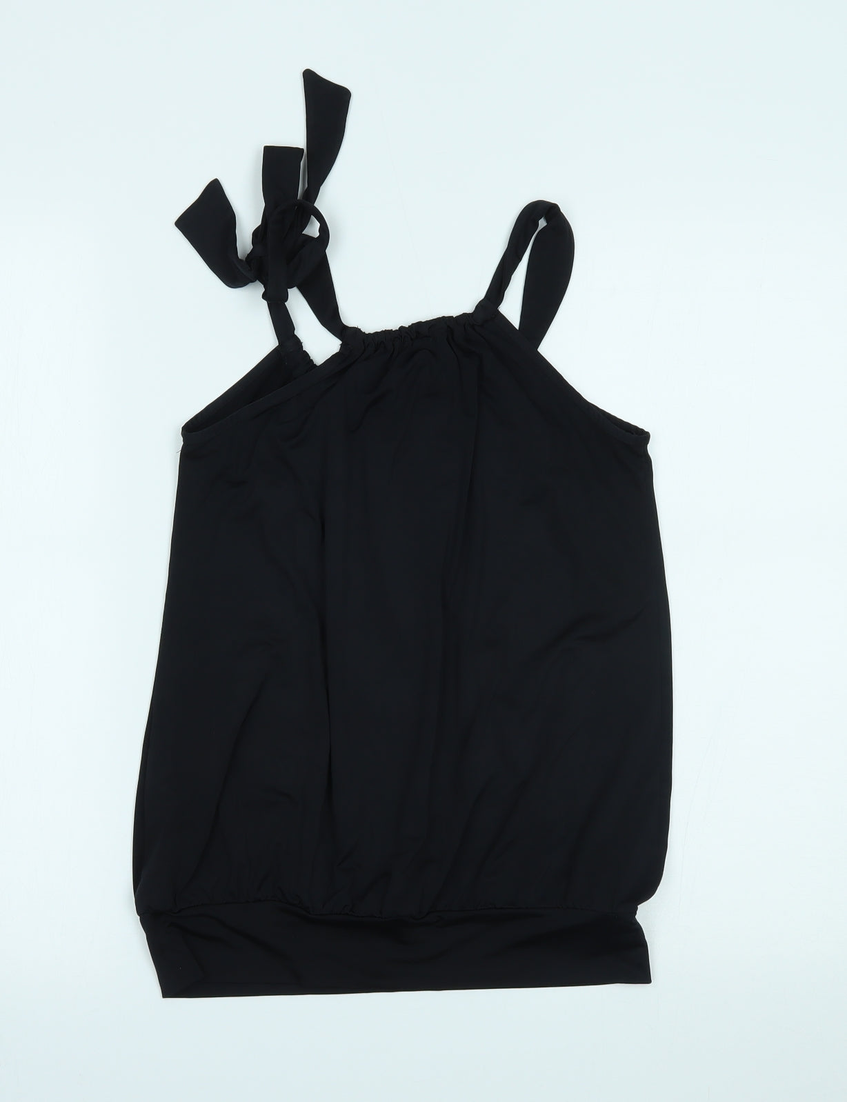Topshop Womens Black   Basic Tank Size 10