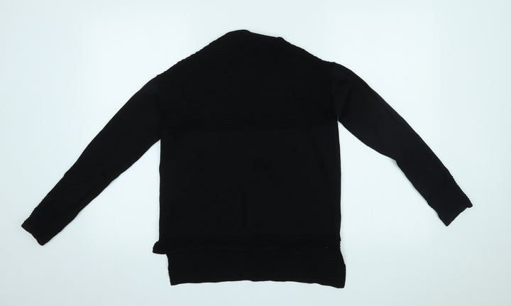River Island Womens Black Basic Blouse Size 8
