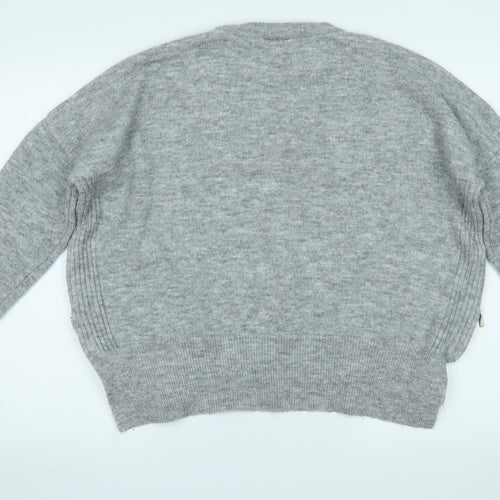 Topshop Womens Grey   Pullover Jumper Size 10