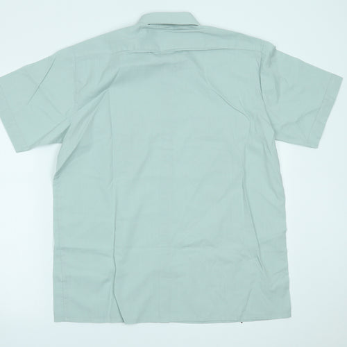 Man at ease Mens Green    Button-Up Size M