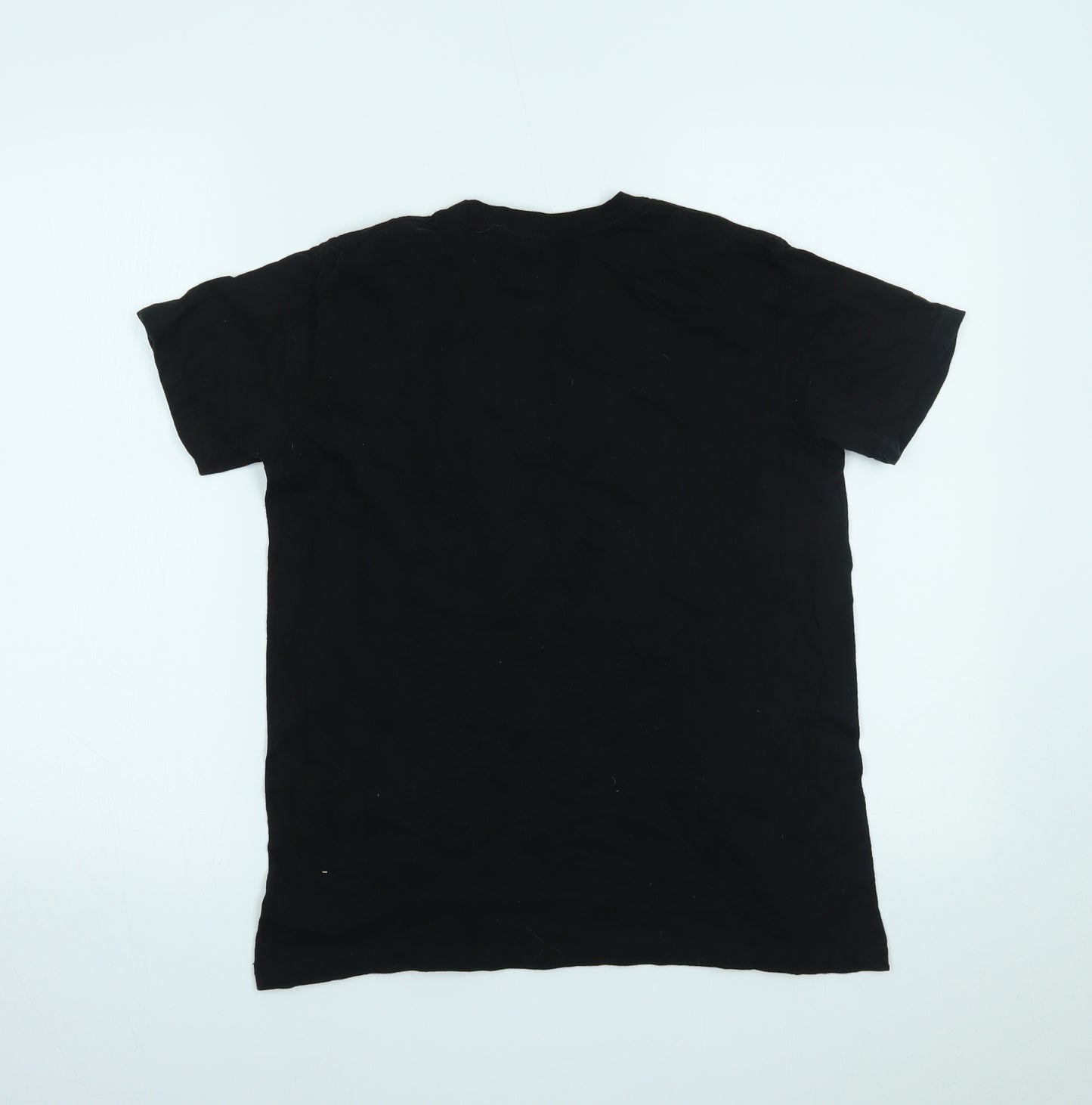 Club Mens Black    T-Shirt Size S