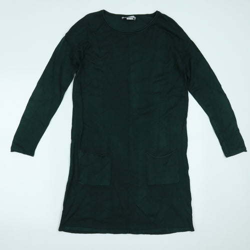 HEINE Womens Green   Jumper Dress  Size 12