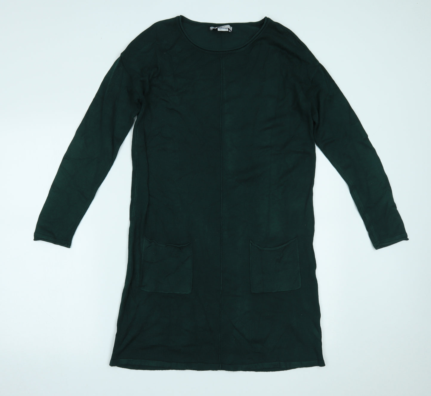 HEINE Womens Green   Jumper Dress  Size 12