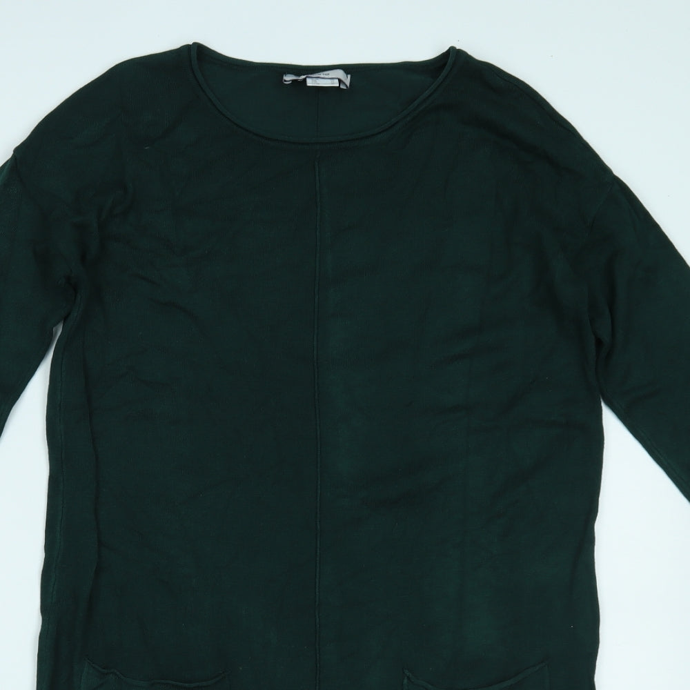 HEINE Womens Green   Jumper Dress  Size 12
