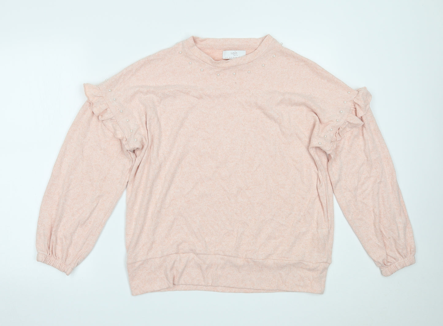 Wallis Womens Pink   Pullover Jumper Size S