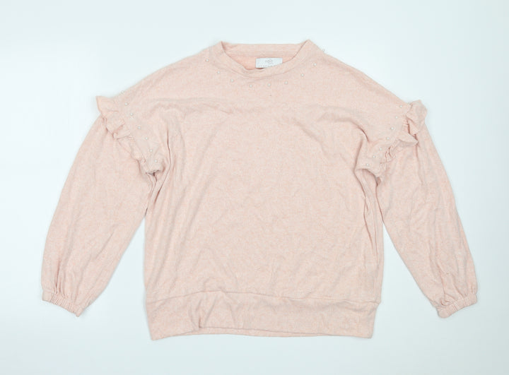 Wallis Womens Pink   Pullover Jumper Size S