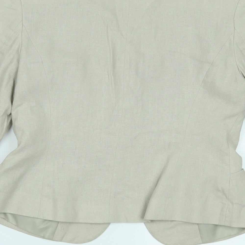 George Womens Beige   Jacket Blazer Size 6