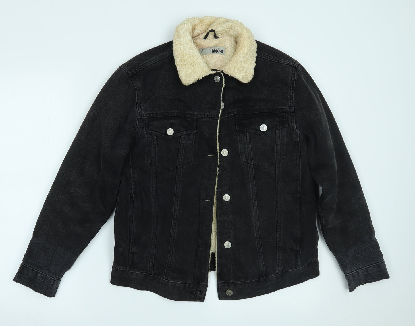 Topshop Womens Black   Jacket  Size 4