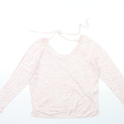 Marks and Spencer Womens Pink  Knit Pullover Jumper Size 10