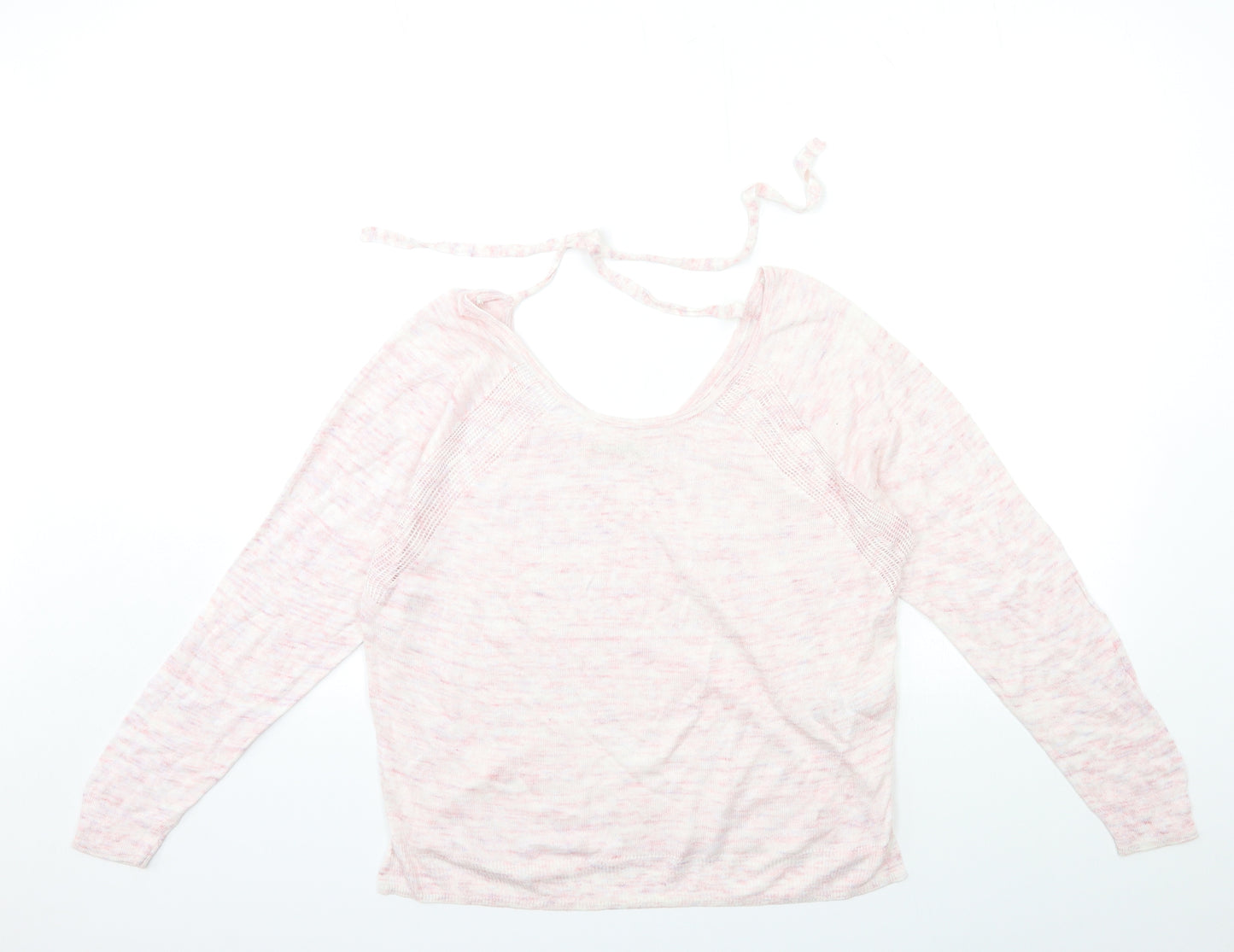 Marks and Spencer Womens Pink  Knit Pullover Jumper Size 10