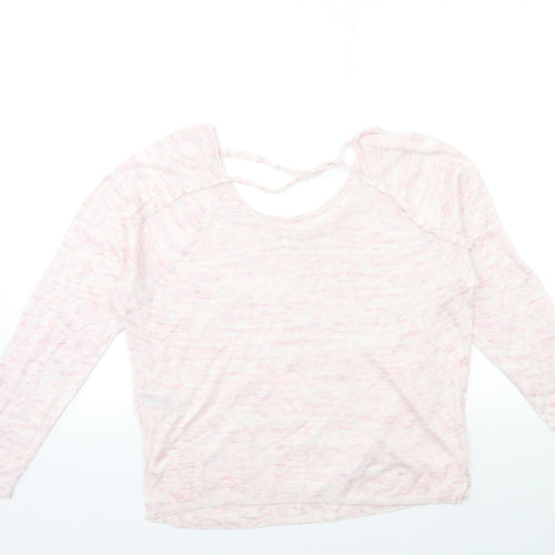 Marks and Spencer Womens Pink  Knit Pullover Jumper Size 10