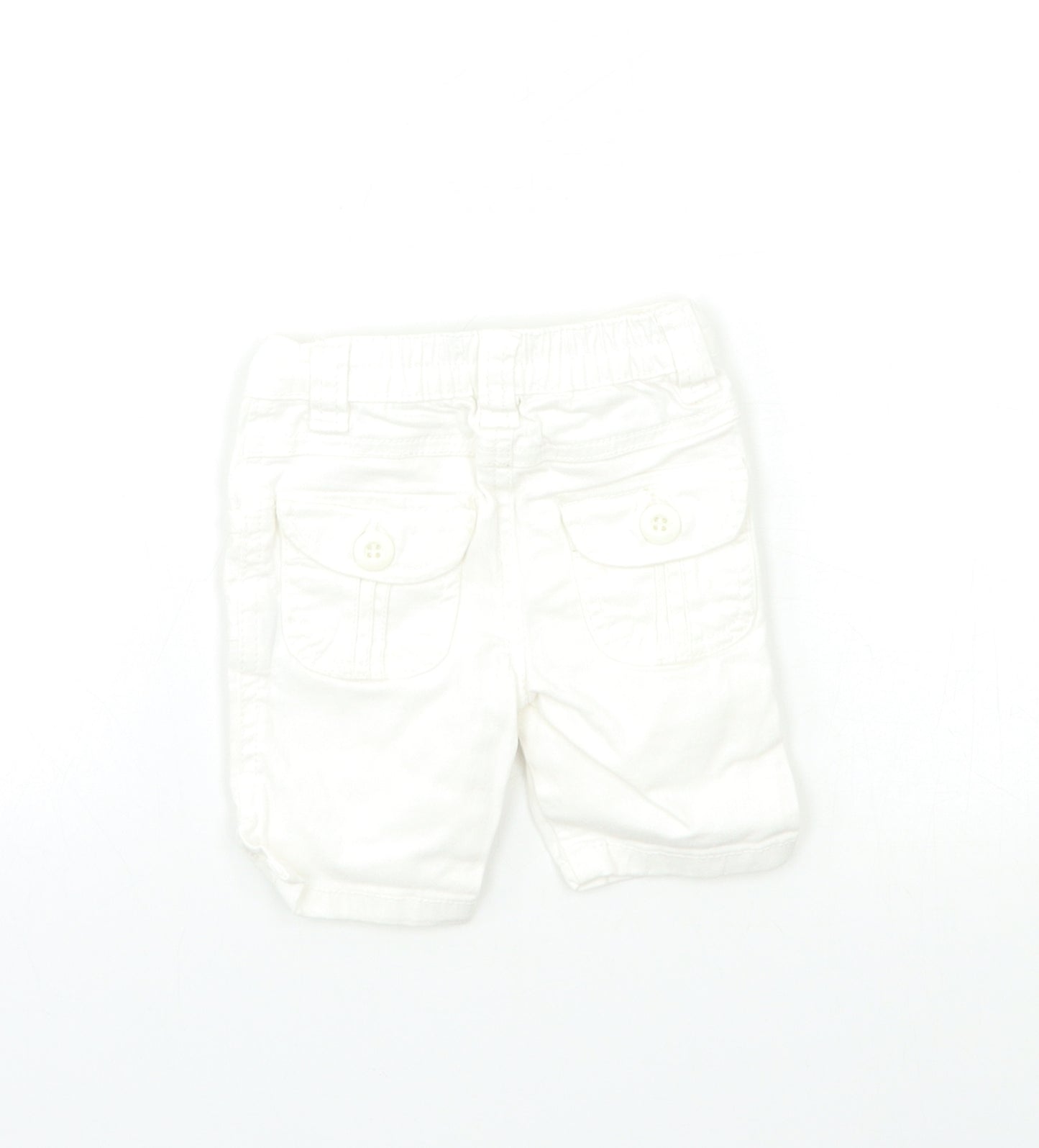 Earlydays Baby White  Damask Capri Jeans Size 3-6 Months