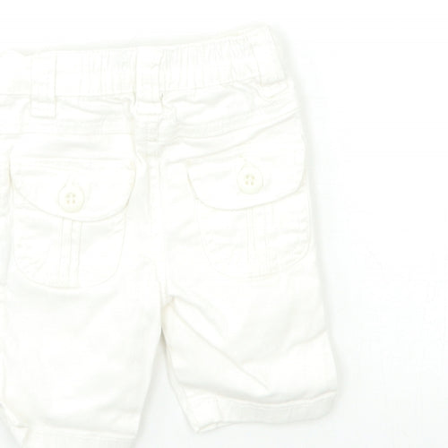 Earlydays Baby White  Damask Capri Jeans Size 3-6 Months