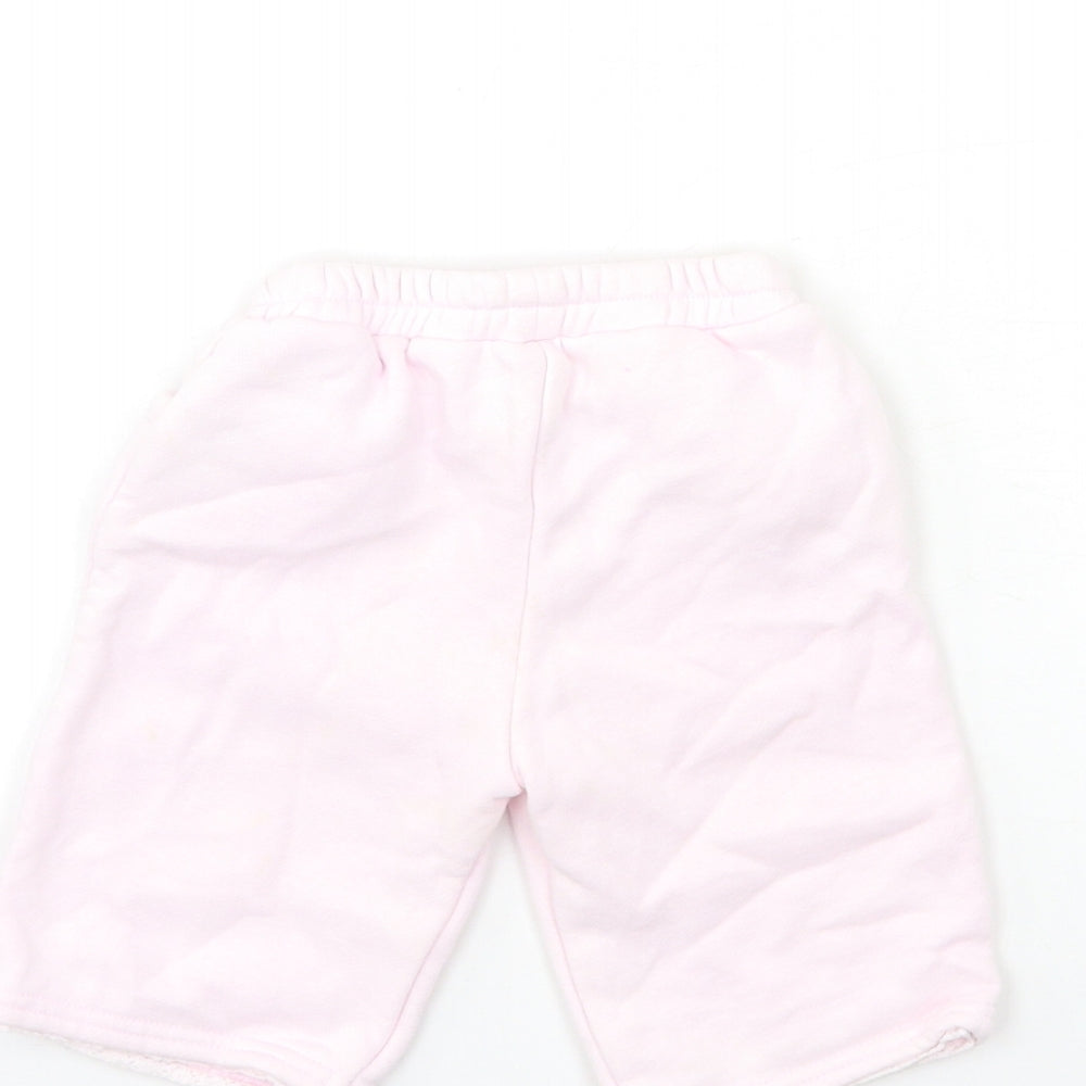 Preworn Baby Pink   Sweatpants Trousers Size 3-6 Months