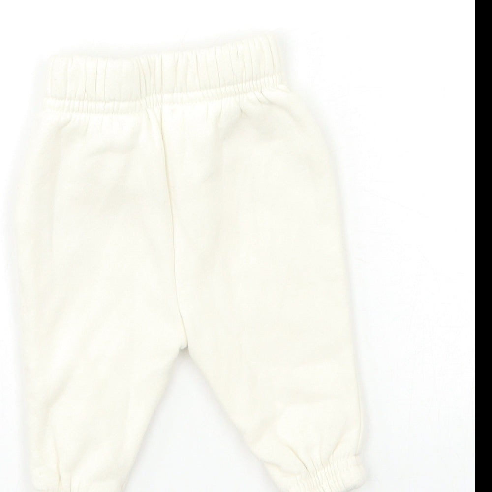 Primark Baby White   Sweatpants Trousers Size 0-3 Months