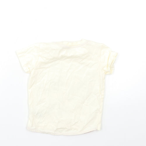 Nutmeg Baby Beige   Basic T-Shirt Size 12-18 Months