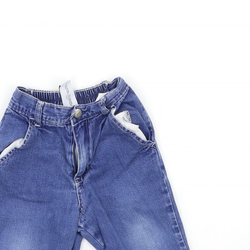 Gap Baby Blue  Denim Cargo Jeans Size 18-24 Months