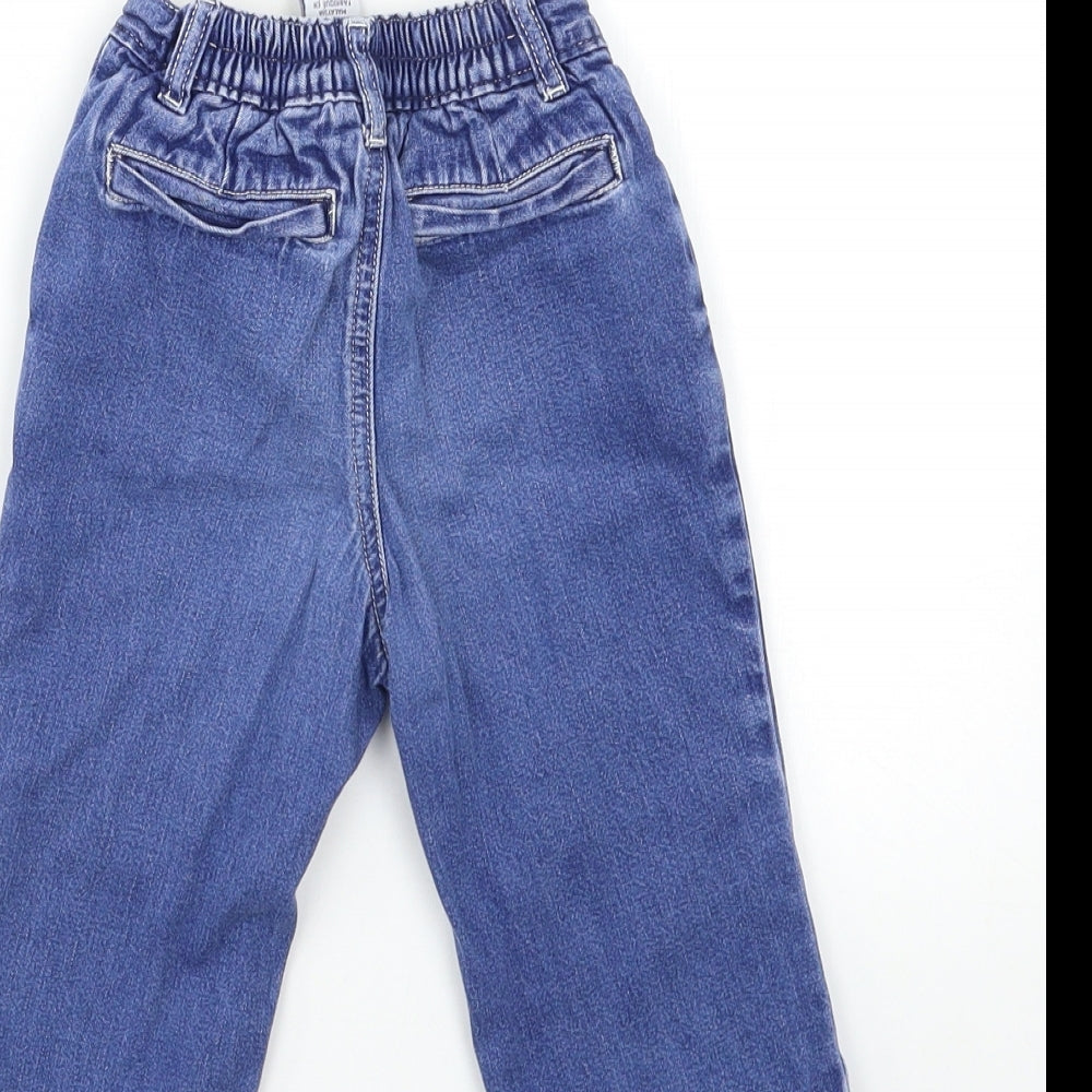 Gap Baby Blue  Denim Cargo Jeans Size 18-24 Months