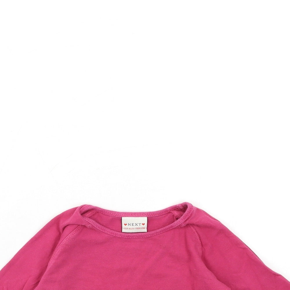 NEXT Baby Pink   Basic T-Shirt Size 12 Months