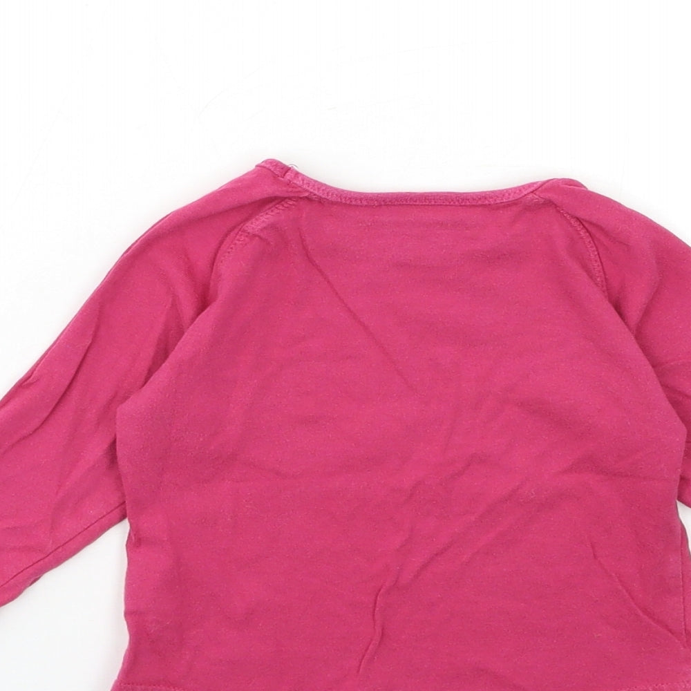 NEXT Baby Pink   Basic T-Shirt Size 12 Months