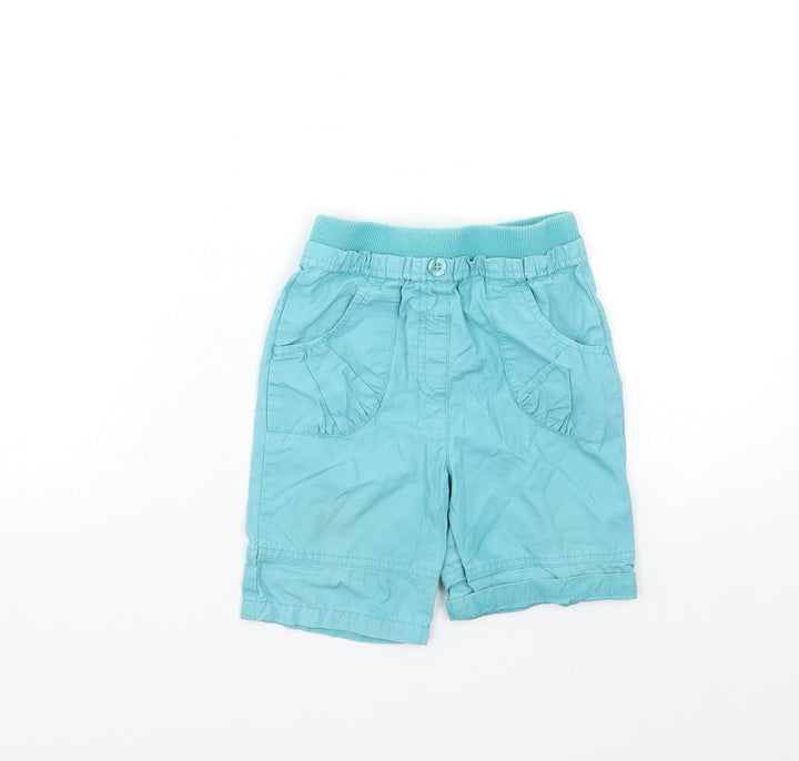 MINIMODE Baby Blue Cargo Trousers Size 12-18 Months