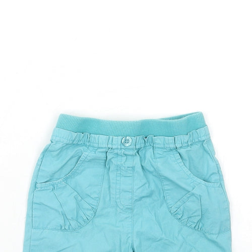 MINIMODE Baby Blue   Cargo Trousers Size 12-18 Months