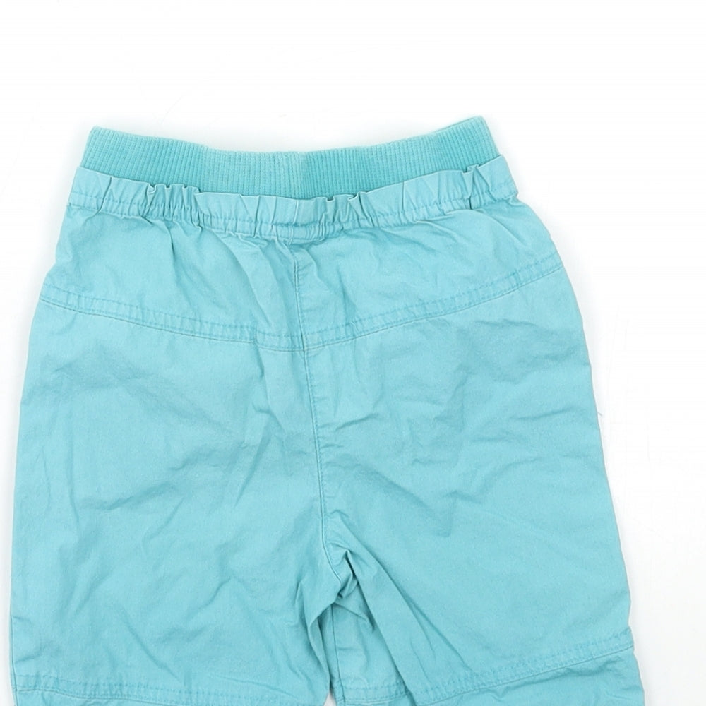 MINIMODE Baby Blue   Cargo Trousers Size 12-18 Months