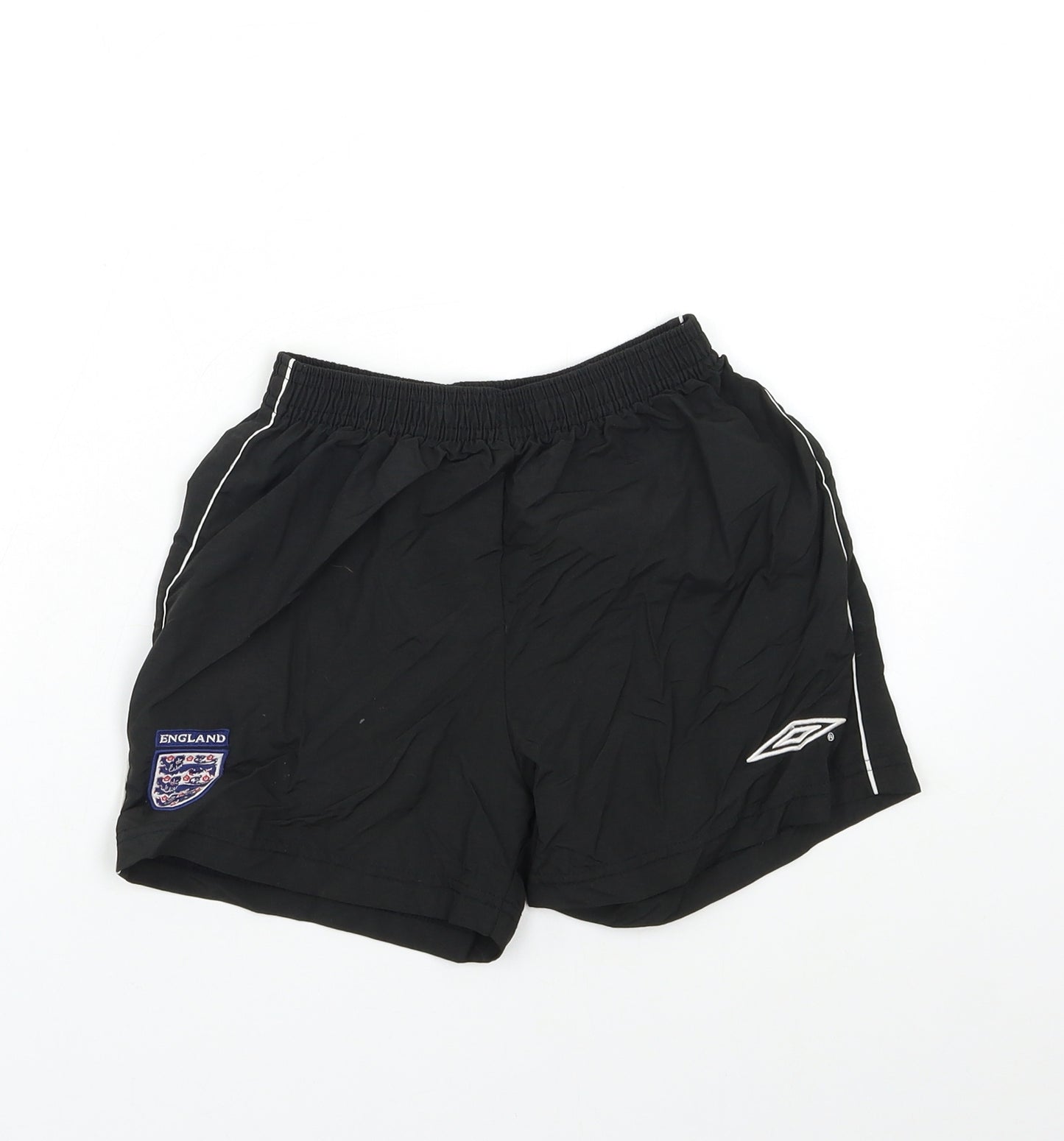 Umbro Boys Black   Sweat Shorts Size 6-7 Years